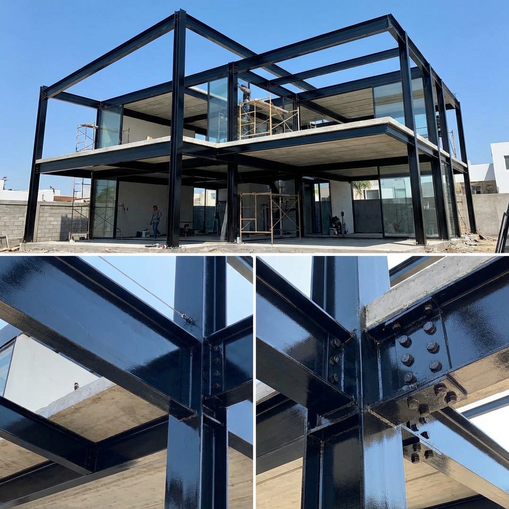 Estructura metálica pesada en Colombia